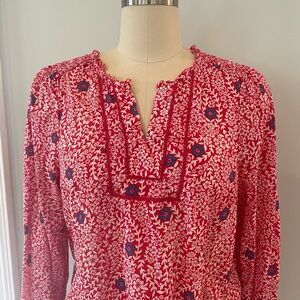 Talbots M cotton topper